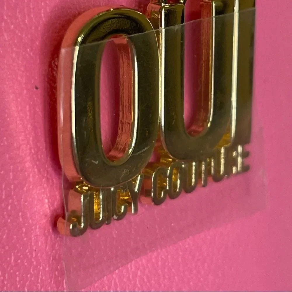 NWOT Juicy Couture Just Say Oui Tote Bag Bubblegum Pink and Red